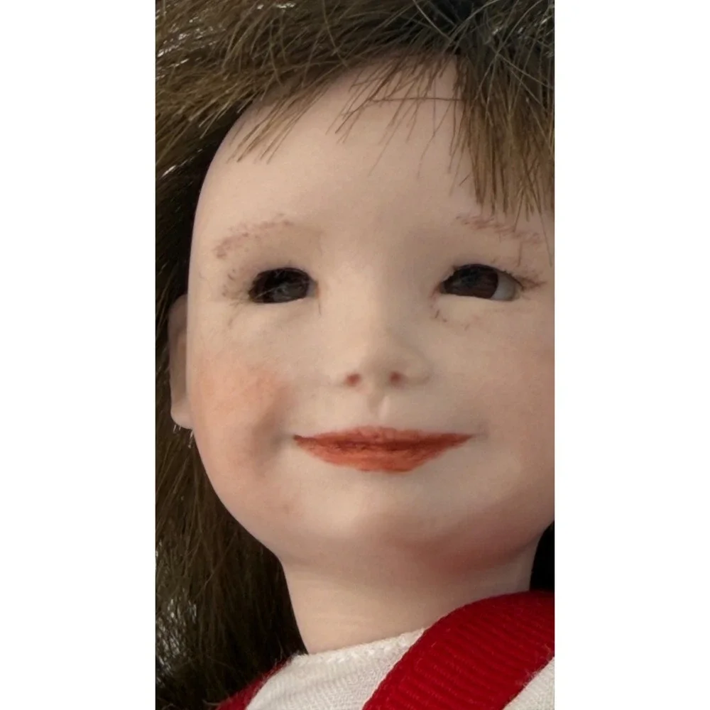Quaker‎ Maid American Girl Series Bisque Porcelain Doll 8.5